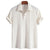Heren Polo Shirt Luchtig met Chevronpatroon Ademend Materiaal 0