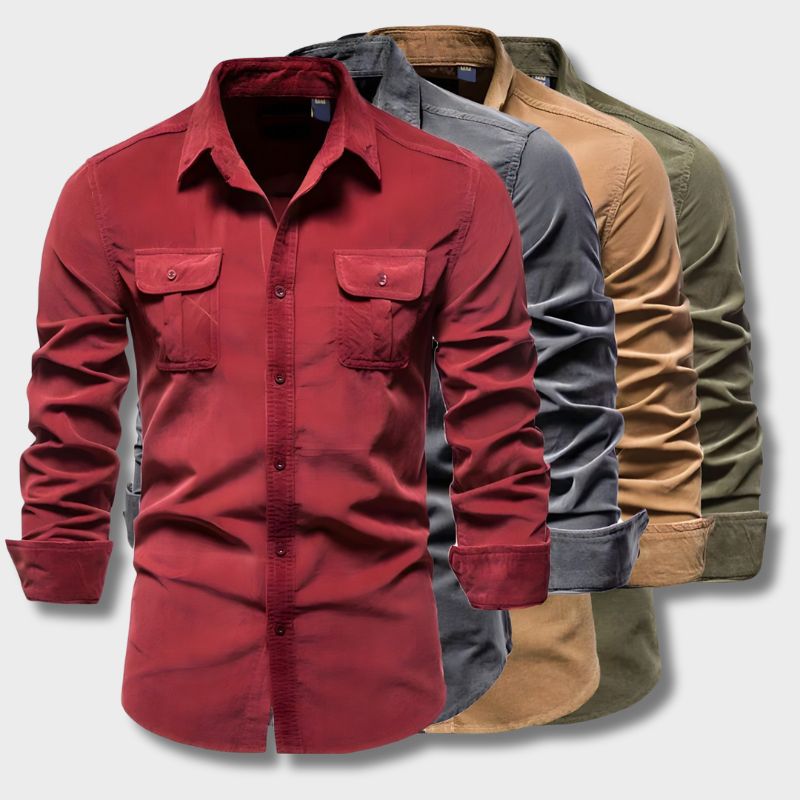Heren Polo met Lange Mouwen Casual Stijl 3