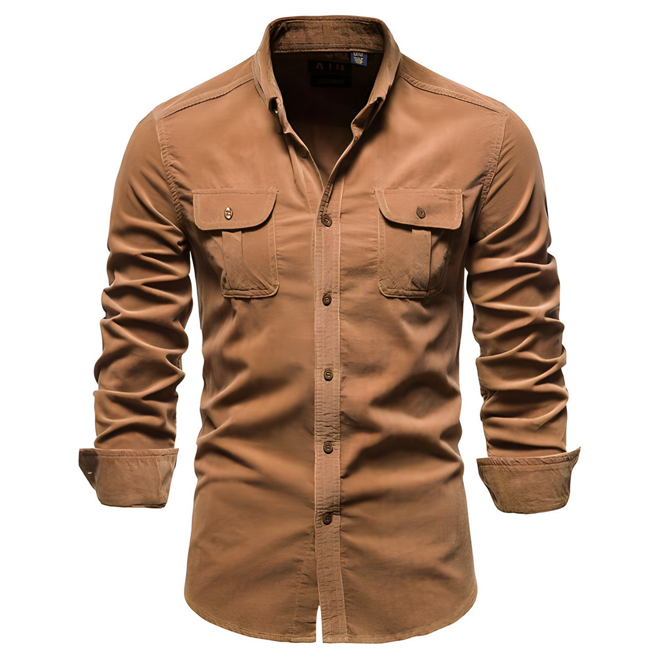 Heren Polo met Lange Mouwen Casual Stijl 4