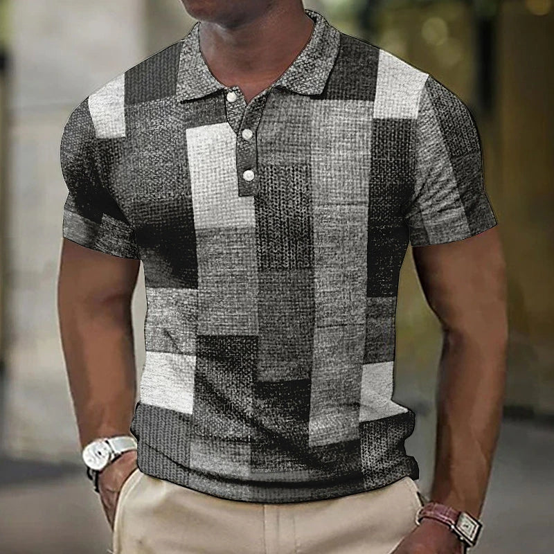 Heren Poloshirt Bedrukt Stijlvol 2