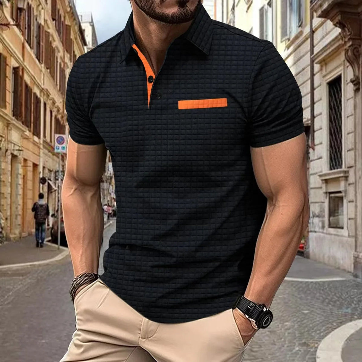 Heren Poloshirt Casual Stijl 3