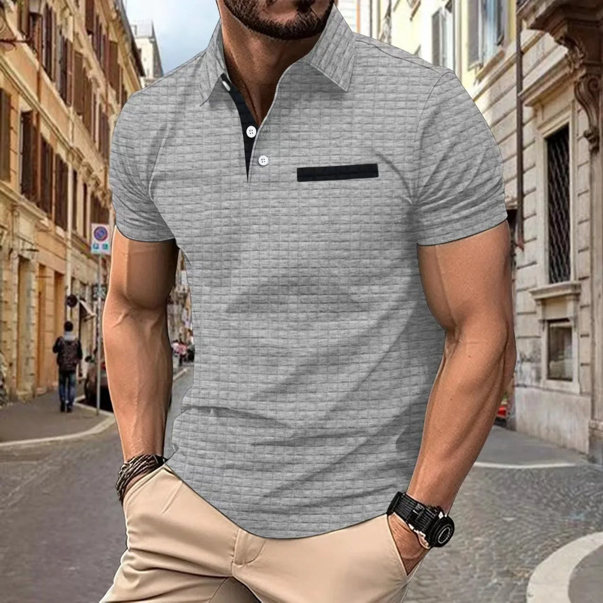 Heren Poloshirt Casual Stijl 4