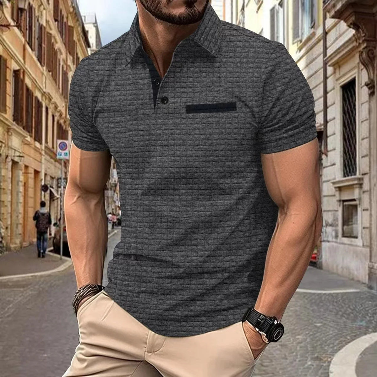 Heren Poloshirt Casual Stijl 5