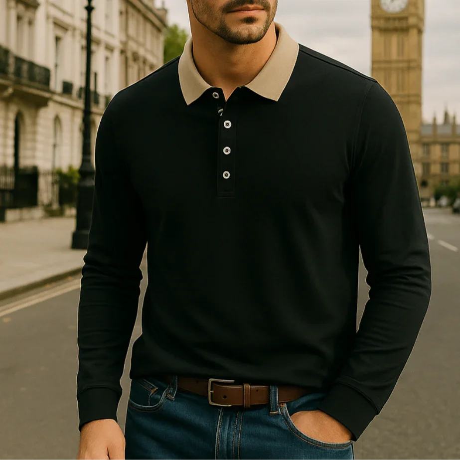 Heren Poloshirt Klassieke Pasvorm 2