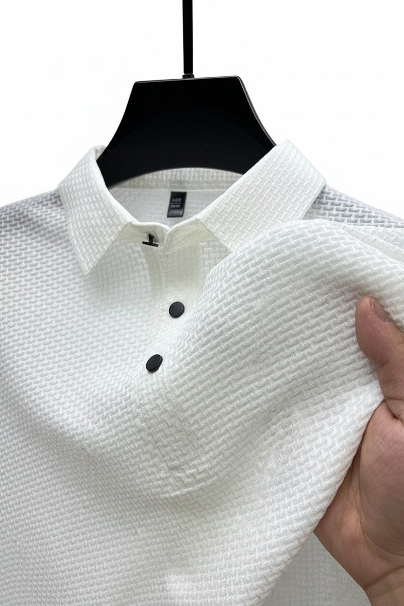 Heren Poloshirt Luxe Met Ademend Ontwerp 0