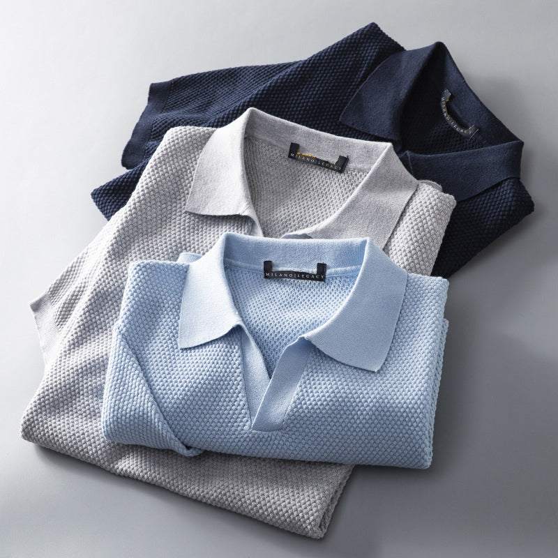Heren Poloshirt Mesh Stijlvol 4