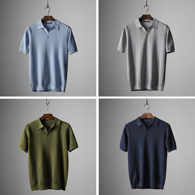 Heren Poloshirt Mesh Stijlvol 5