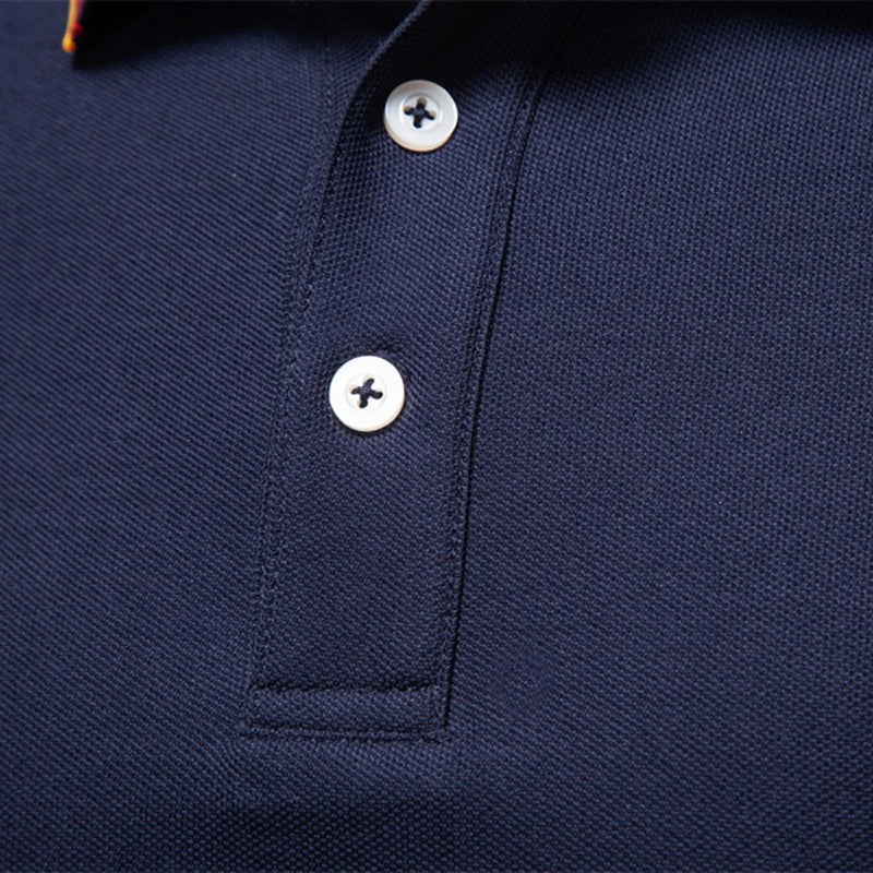Heren Poloshirt Met Lange Mouwen 6