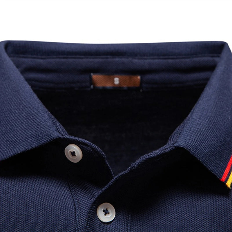 Heren Poloshirt Met Lange Mouwen 7