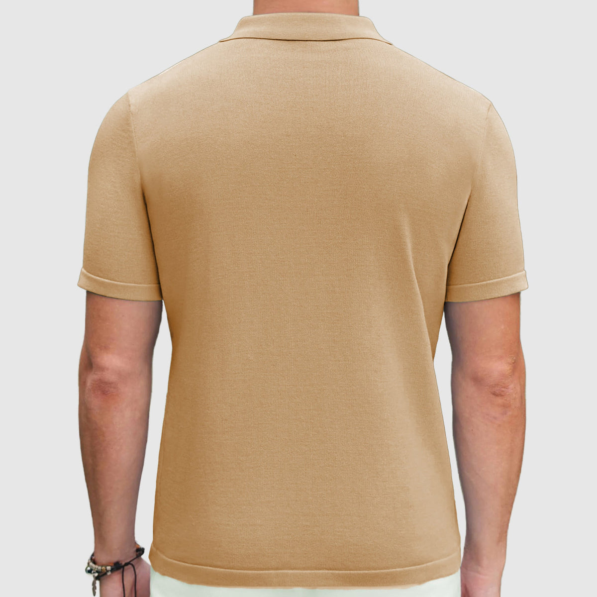 Heren Poloshirt Met Rits Kraag 4