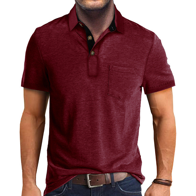 Heren Poloshirt Modern Polokragen Stijlvol