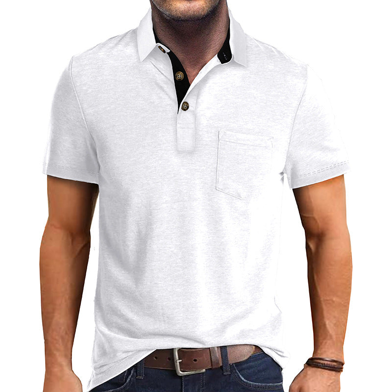 Heren Poloshirt Modern Polokragen Stijlvol