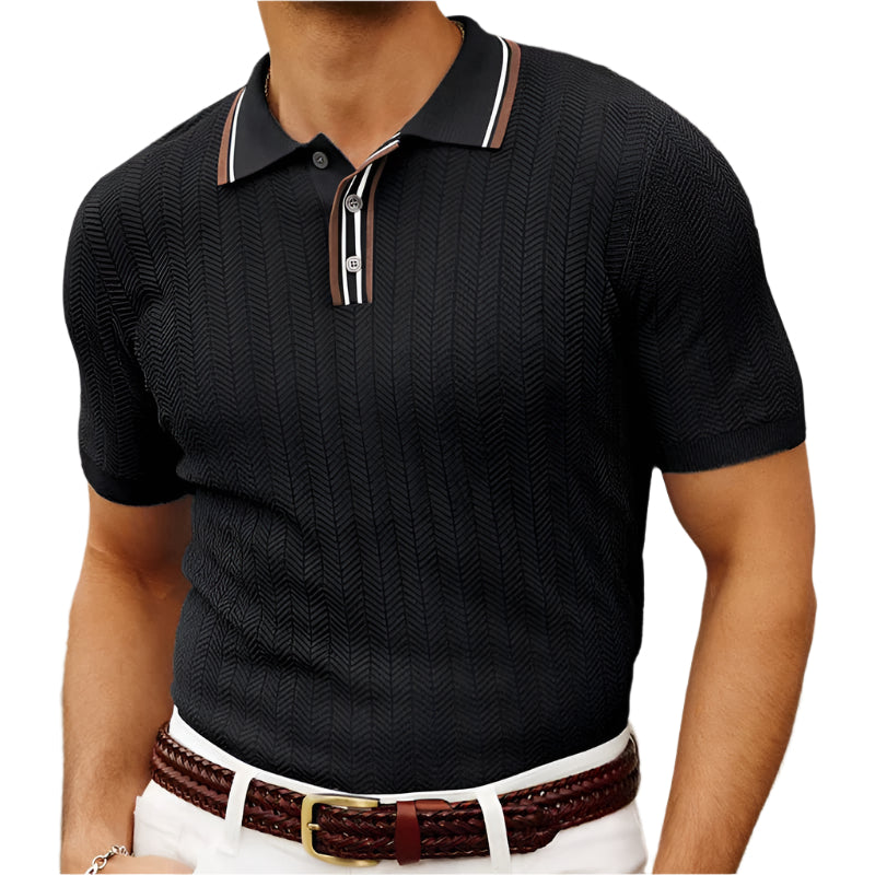 Heren Poloshirt Slim Fit Ice Silk 0