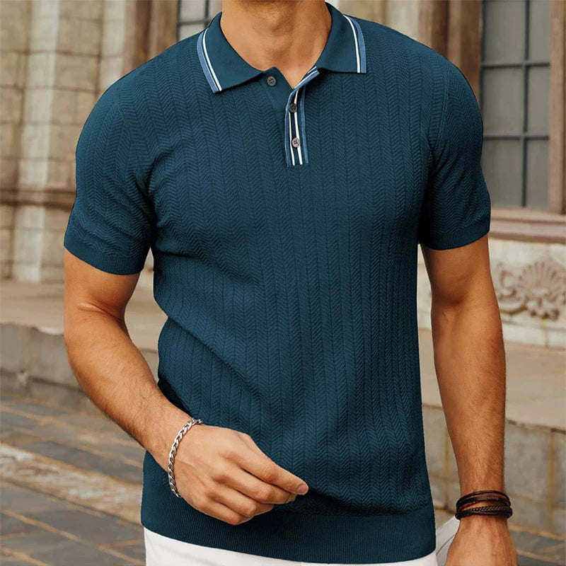 Heren Poloshirt Slim Fit Ice Silk 2