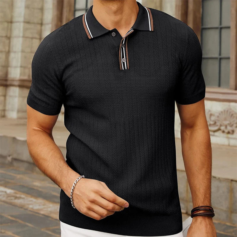 Heren Poloshirt Slim Fit Ice Silk 6