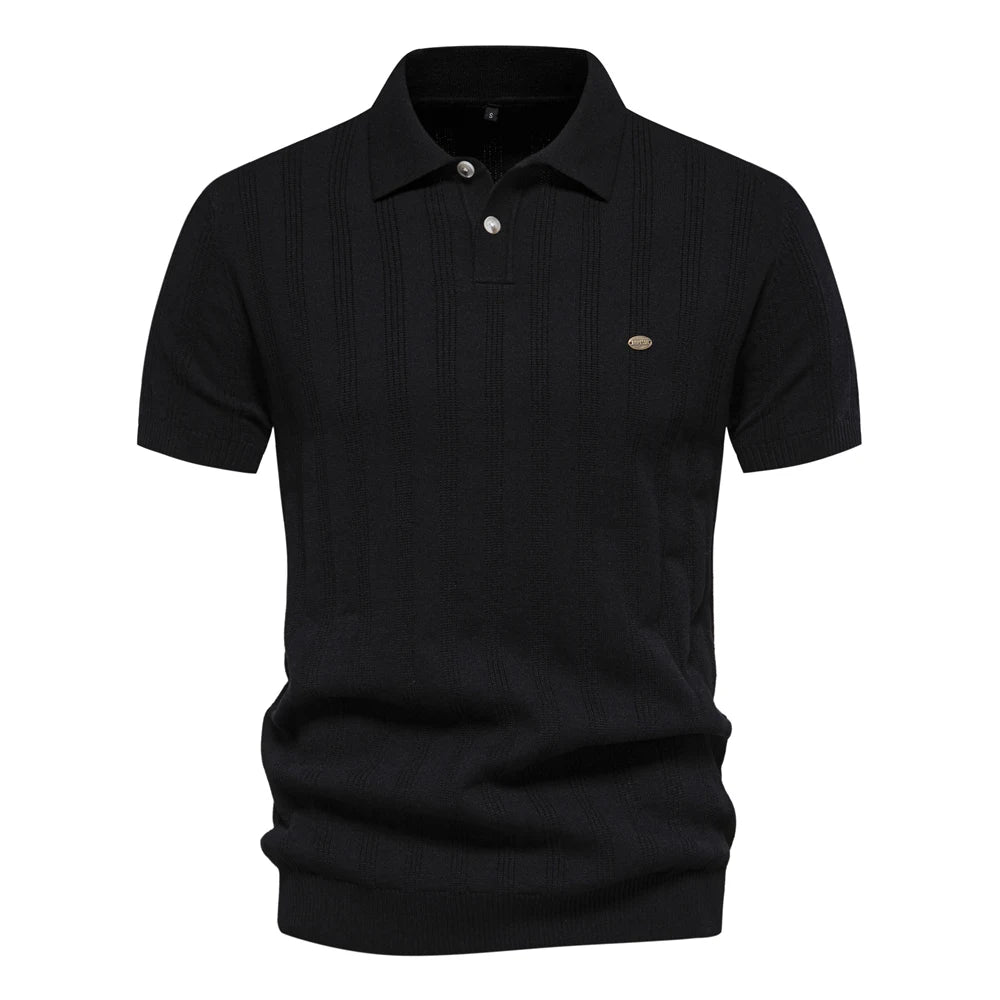 Heren Poloshirt Stijlvol Casual met Ademend Design 2