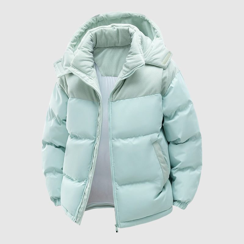 Heren Puffer Winterjas met Rits 3