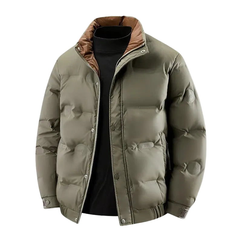 Heren Pufferjack Gewatteerd Casual 0