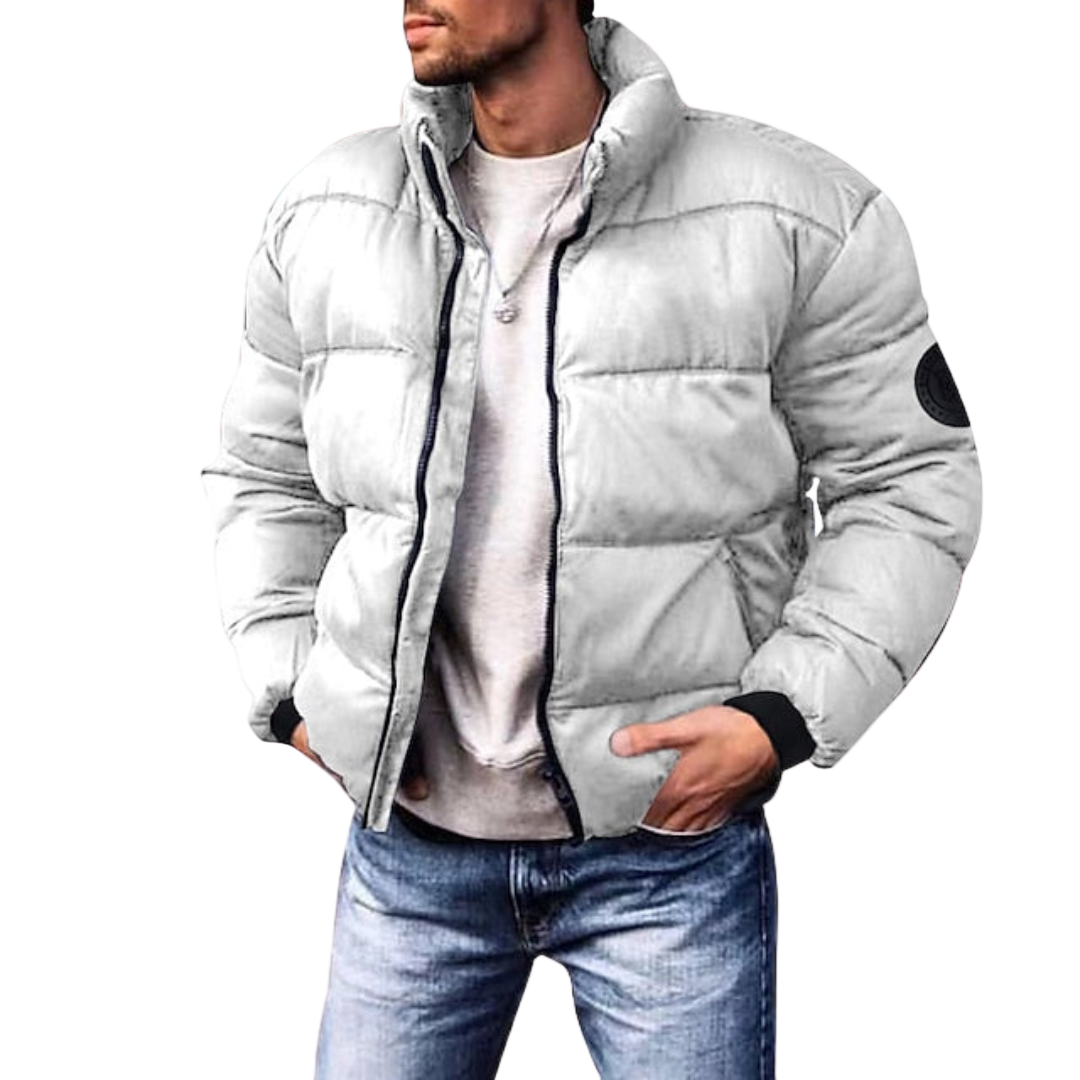 Heren Pufferjack Modern Design 0