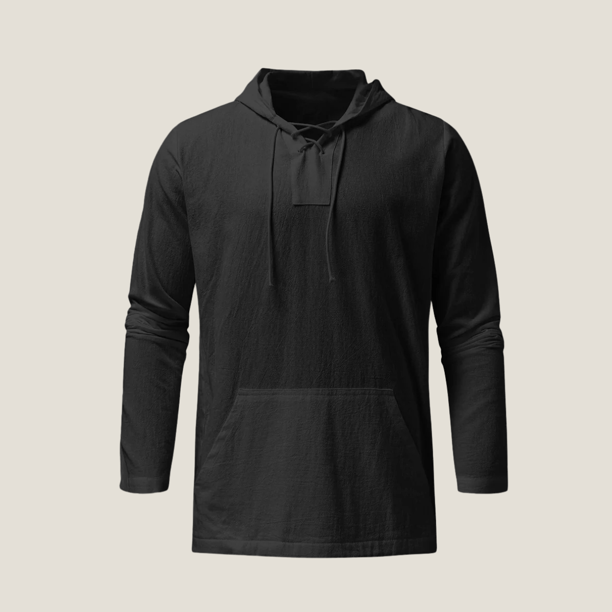 Heren Pullover Met Capuchon En V-hals Casual Stijl 3