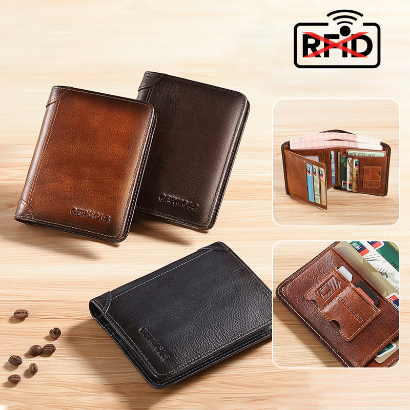Heren RFID Portemonnee Slank Ontwerp 5