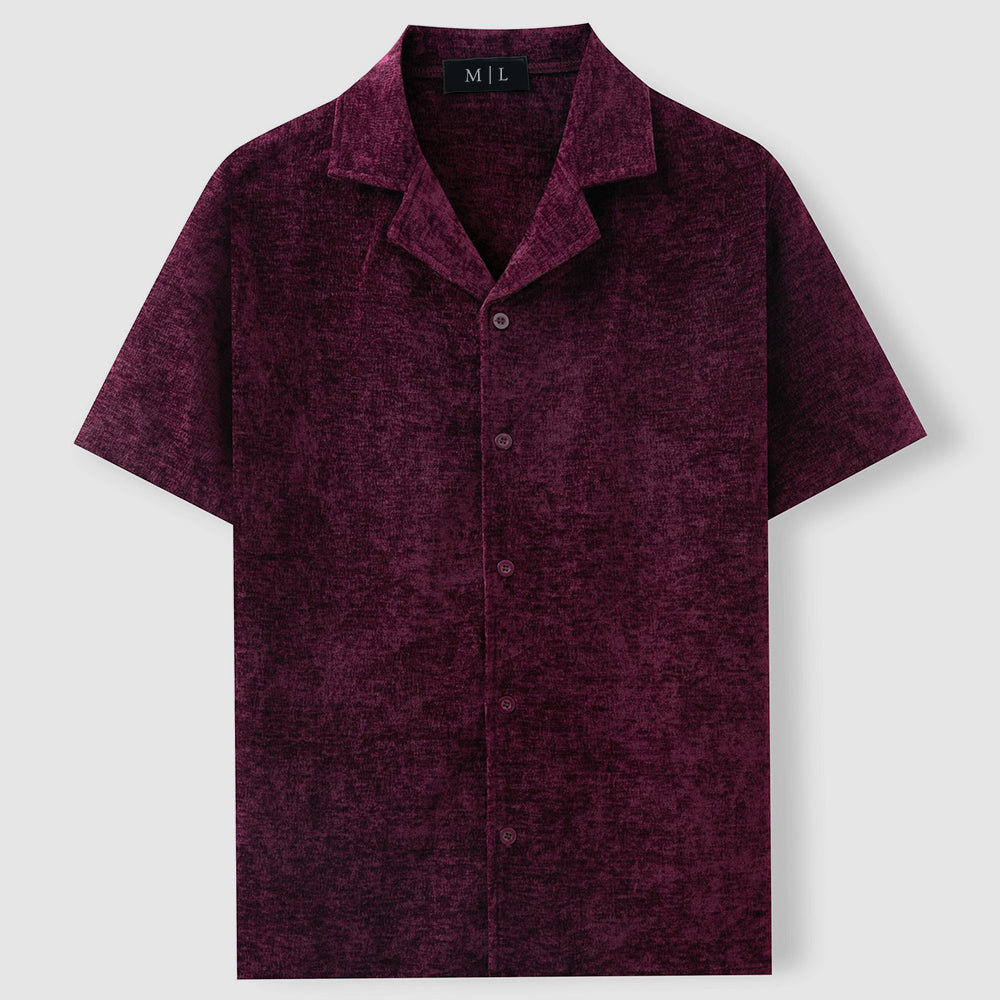 Heren Retro Shirt Met Omslagkraag 3