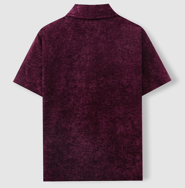 Heren Retro Shirt Met Omslagkraag 4