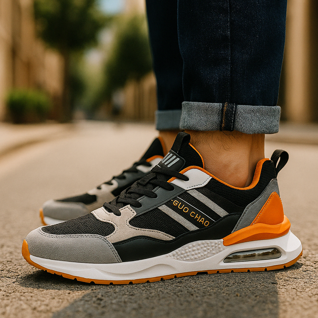 Heren Retro Sneakers Sportieve Stijl 3