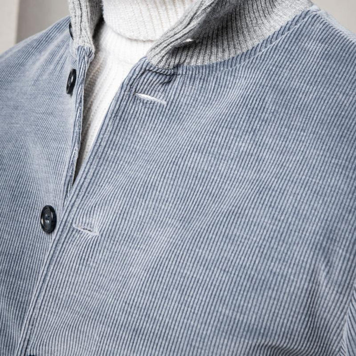 Heren Rib Fluwelen Jas Modern Casual 3