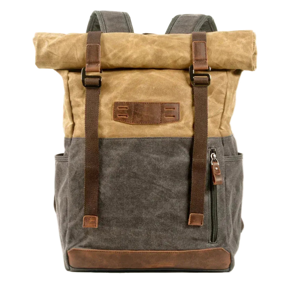 Heren Rolltop Rugzak Stijlvol en Functioneel 0