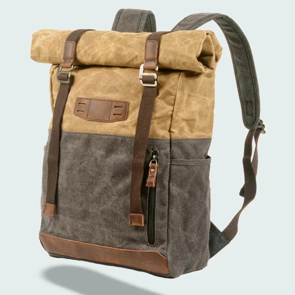 Heren Rolltop Rugzak Stijlvol en Functioneel 1