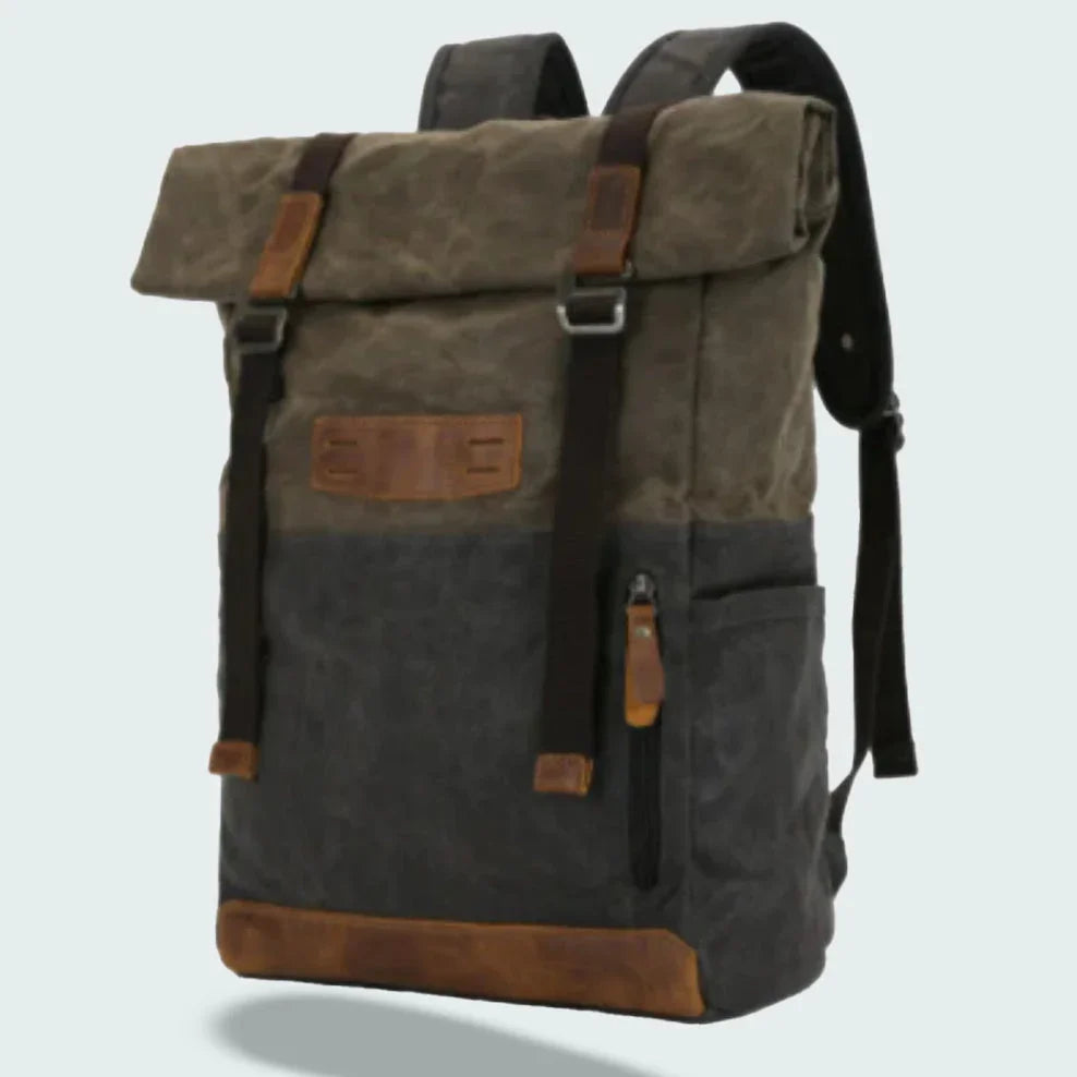 Heren Rolltop Rugzak Stijlvol en Functioneel 3