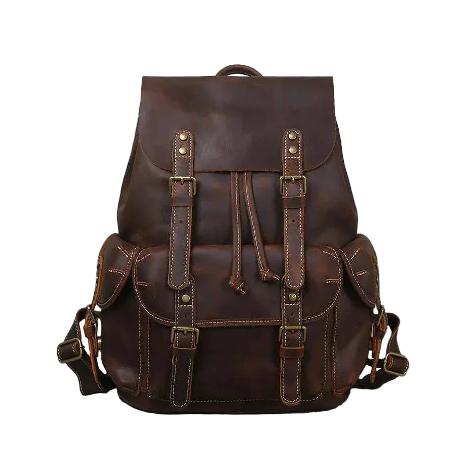 Heren Rugzak Groot Vintage Stijl 0