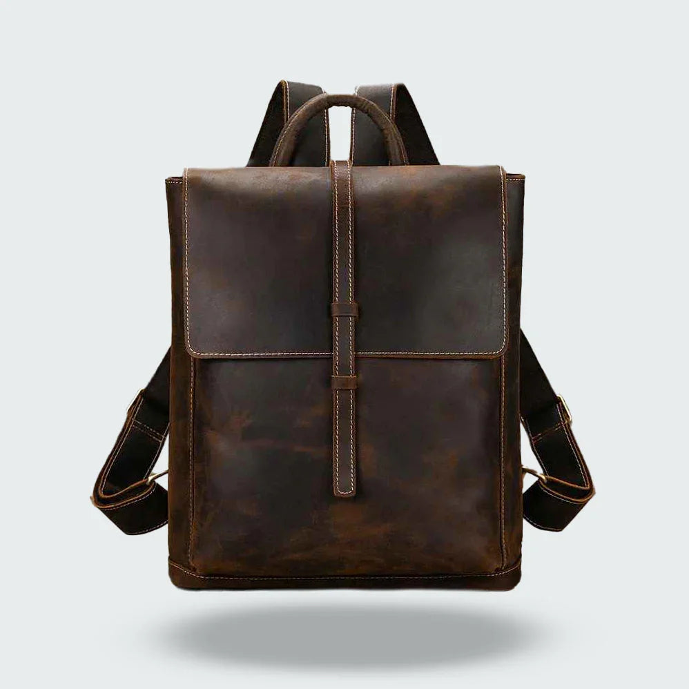 Heren Rugzak met Klep Vintage Stijl 1