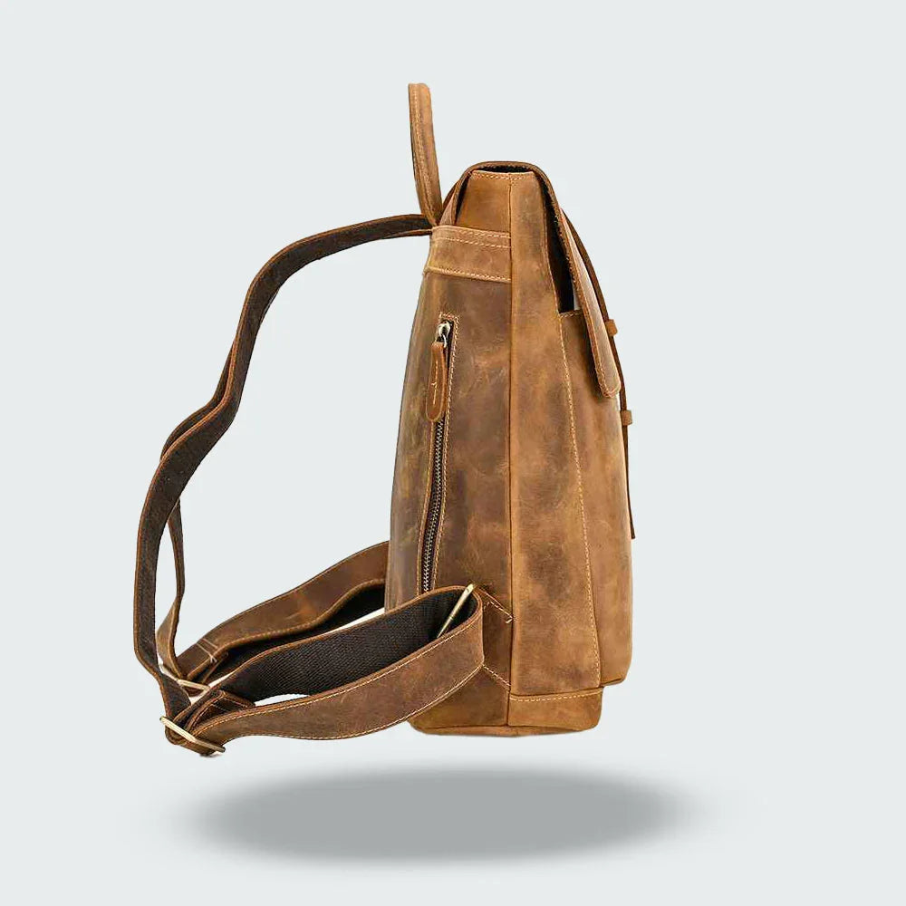 Heren Rugzak met Klep Vintage Stijl 2