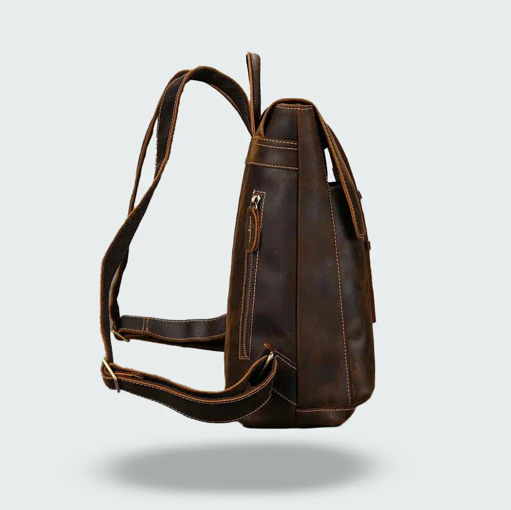 Heren Rugzak met Klep Vintage Stijl 3