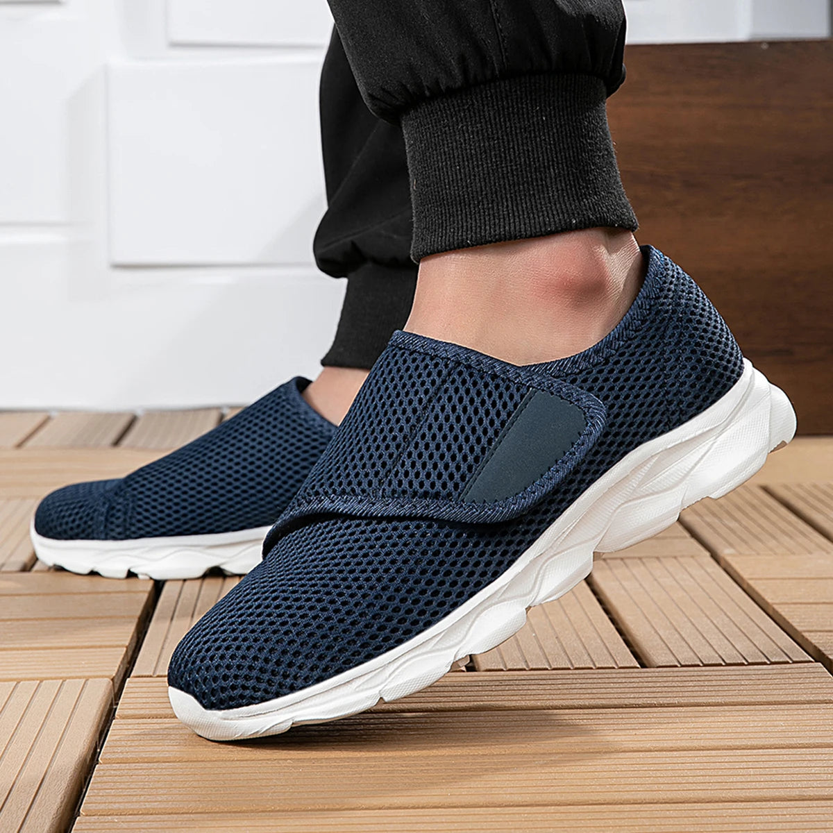 Heren Schoenen Casual Ademend Textiel Brede Pasvorm 5