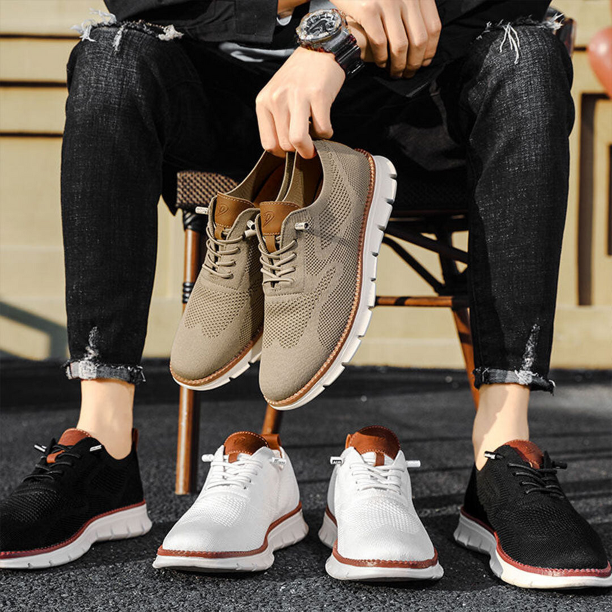 Heren Schoenen Comfortabel en Stijlvol 1