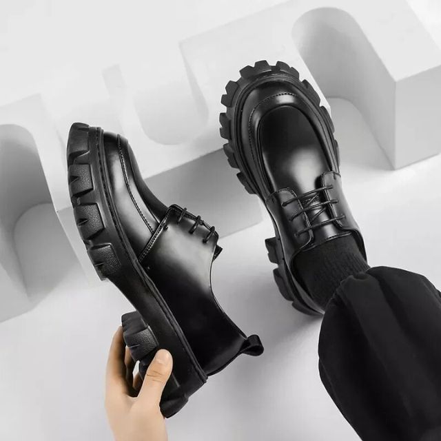 Heren Schoenen Derbyschoenen Modern Kunstleer 2