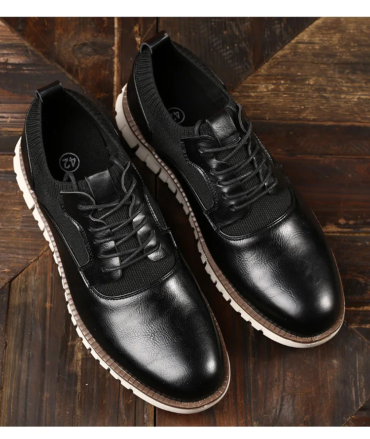 Heren Schoenen Oxford Casual Stijl 4