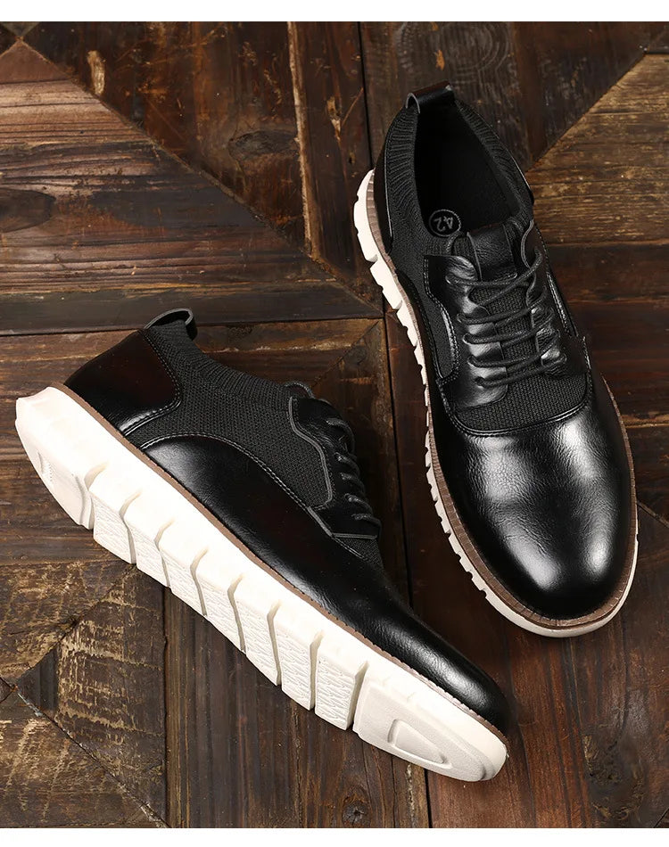 Heren Schoenen Oxford Casual Stijl 5