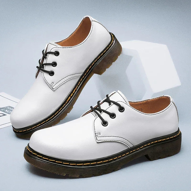Heren Schoenen Oxford Klassiek Stijl Vetersluiting 2