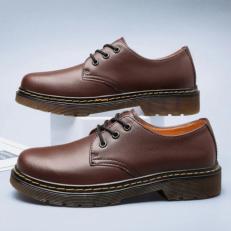 Heren Schoenen Oxford Klassiek Stijl Vetersluiting 4