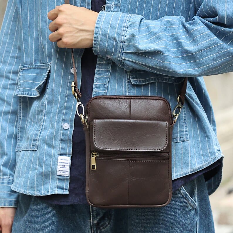 Heren Schoudertas Compact Design 2