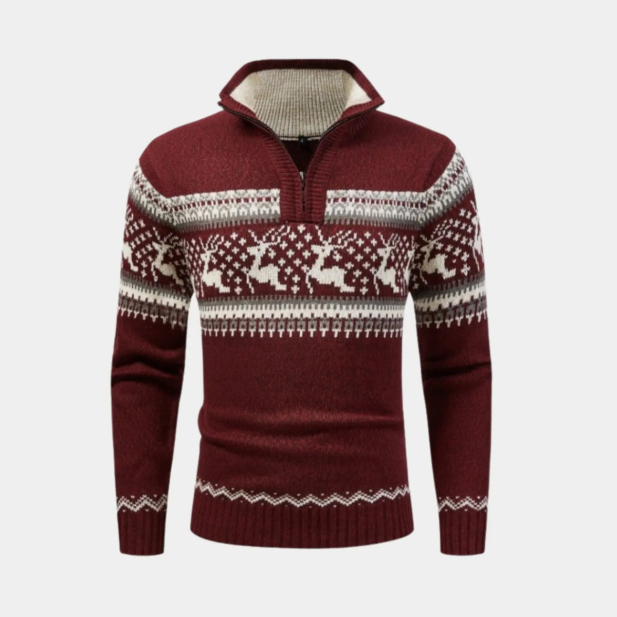 Heren Shirt Zip-up Scandinavisch Ontwerp Modern Minimalistisch 3