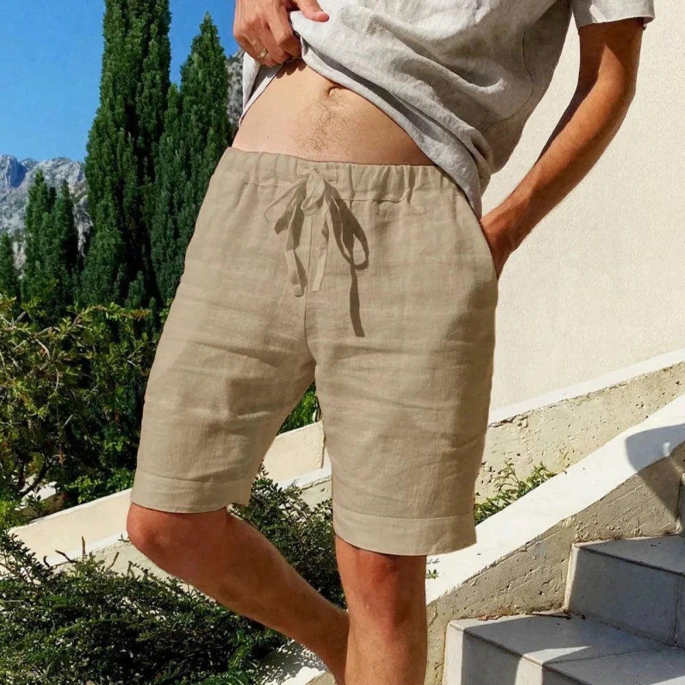 Heren Shorts Klassieke Pasvorm Ademend voor Zomerse Gelegenheden 3