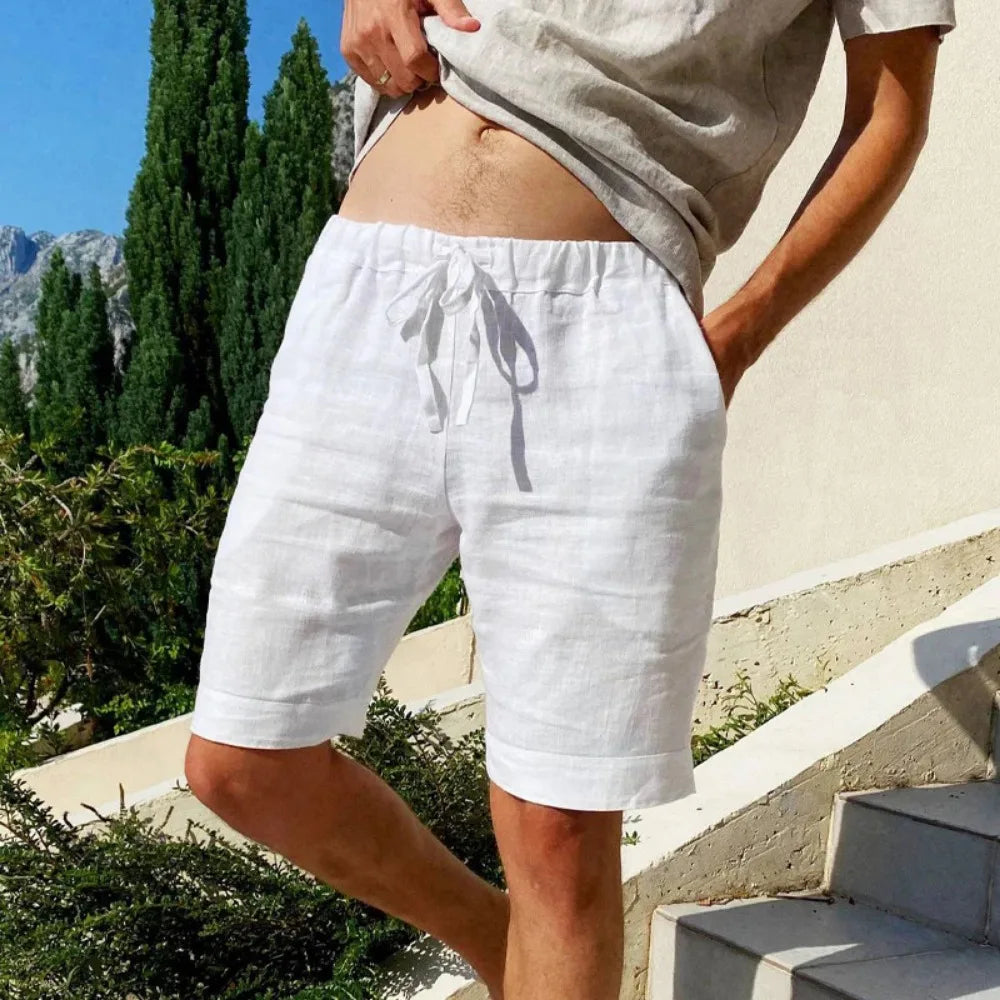 Heren Shorts Klassieke Pasvorm Ademend voor Zomerse Gelegenheden 4