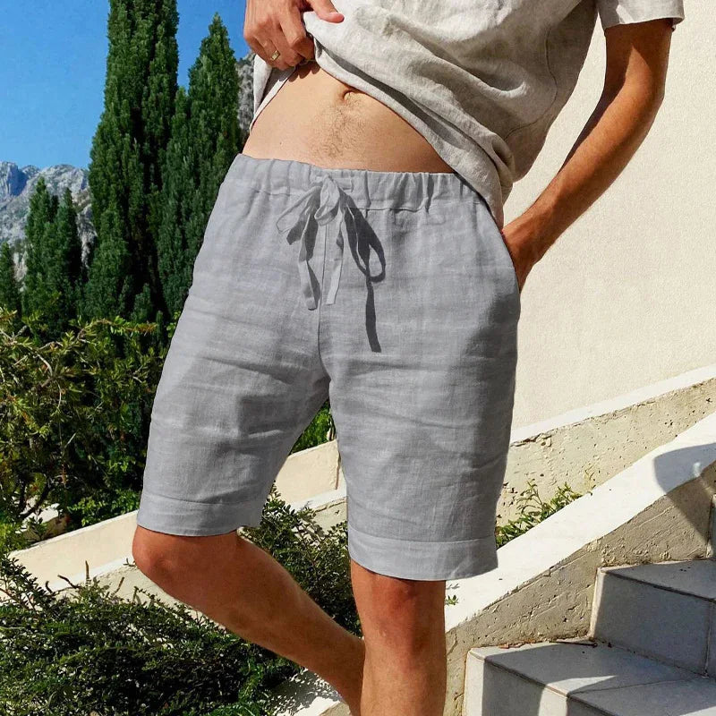 Heren Shorts Klassieke Pasvorm Ademend voor Zomerse Gelegenheden 5