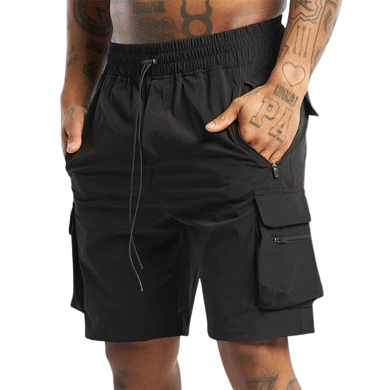 Heren Shorts met Oversized Cargo Stijl 0