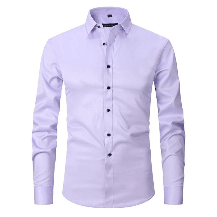 Heren Smart Casual Overhemd Kreukvrij Stretch 15